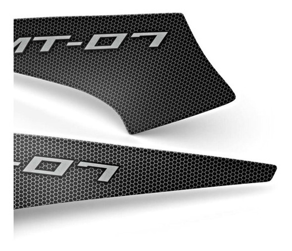 Adesivo Protetor De Tanque Tank Pad Tankpad Moto Yamaha Mt07 1
