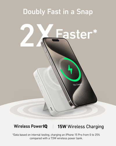 Batería Portatil Anker Magsafe 15w Soporte 1