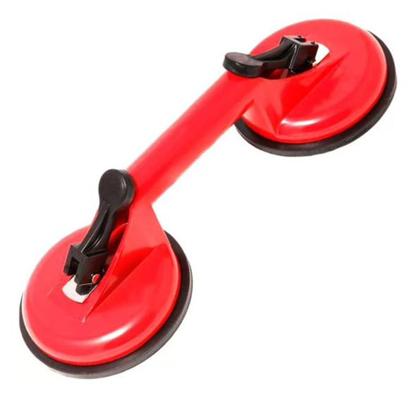 Ventosa Dupla 5''sucção Plástico Capacidade 70kg Abs Mister 0