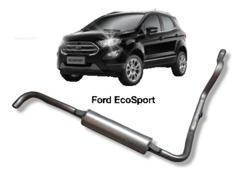 Escape Silenciador Reforma Para Gnc  Ford Ecosport  1.3 1.6 0