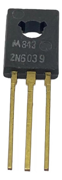 2n6039  Darlington Npn 4a 80v 40w Hfe 750 Dc 0436 To225 0