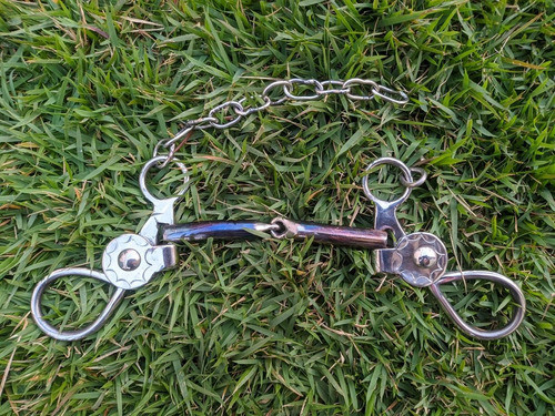 Freio Bridão Mangalarga Salivador Marchador Tabatinga Inox 1