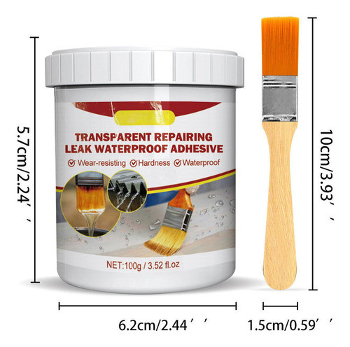 Selante De Infiltração Impermeabilizante 400g + Escova 1