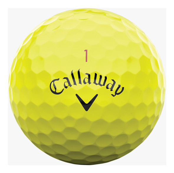 Pelotas Callaway Golf Chrome Tour X X3 Amarilla 1