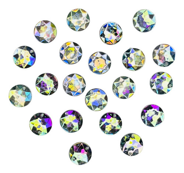 Oferta Piedras Para Coser Color Plata Ab 16 Mm X 100u 0