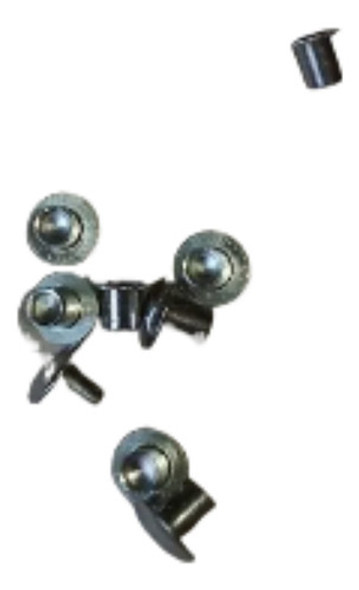 Remache 3 Mm X 3 Mm  Largo  Cabeza 4 Mm  Bolsa Con 100 0