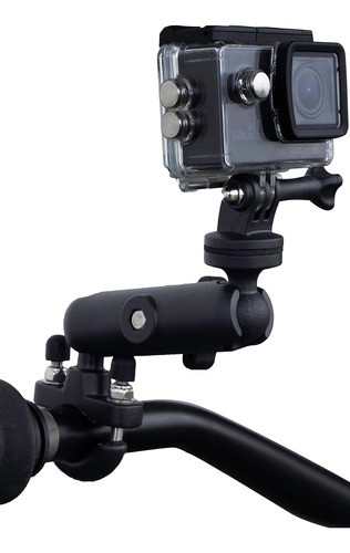Suporte P Tubo Cano Guidao Bike Moto Gopro Celular 1/4 1
