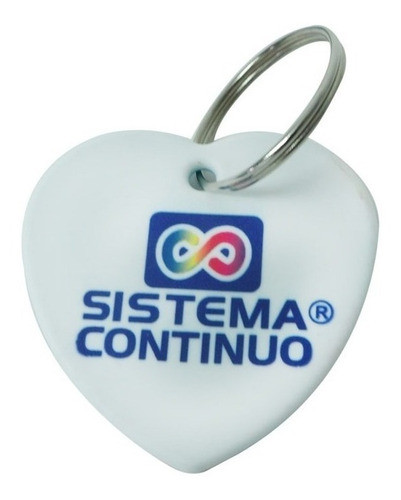Llaveros Para Sublimar Forma Corazon Polimero X 100 Unid. 1