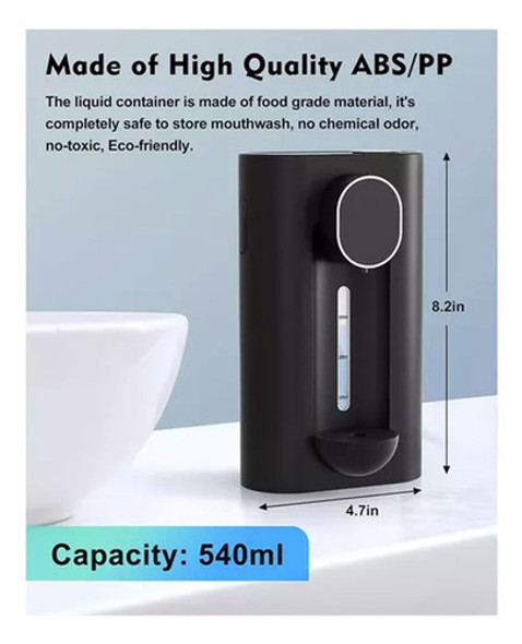 Dispensador Automático De Enxaguatório Bucal, Recarga De 540 1 Dispensador Automático De Enxaguatório Bucal, Recarga De 540 1