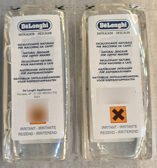 Descalcificador Delonghi 3,4 Onzas , 2 Unidades 0 Descalcificador Delonghi 3,4 Onzas , 2 Unidades 0