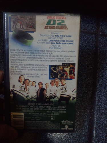 Vhs D2 Nós Somos Os Campeões ( Dublado ) 1