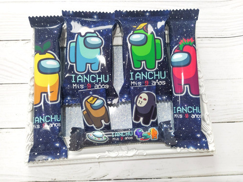 Golosinas Personalizadas Gamer 1 Para 10 Chicos 0