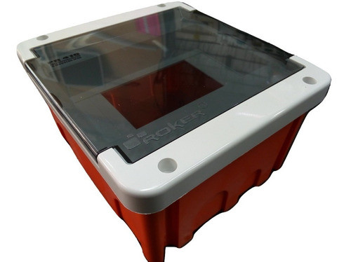 Caja Para Termicas 6 Bocas Embutir Tablero Roker Pr 416 0