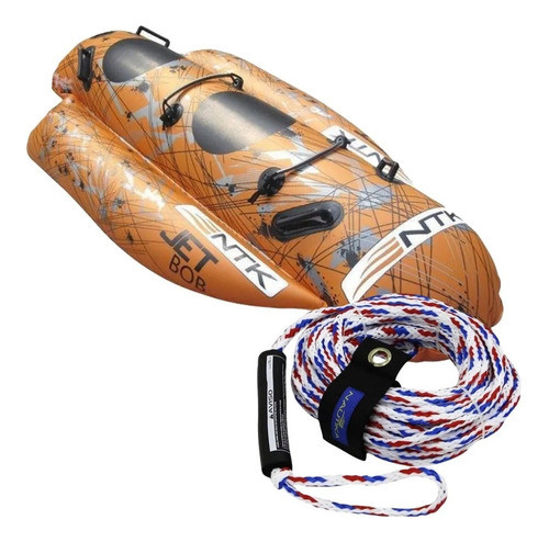 Bóia Reboque Banana Boat 2 Pessoas Jet Bob C/ Cabo Jet Ntk 0