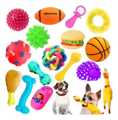 5 Brinquedos Para Filhote Cachorro Pet Mordedor Resistente 0