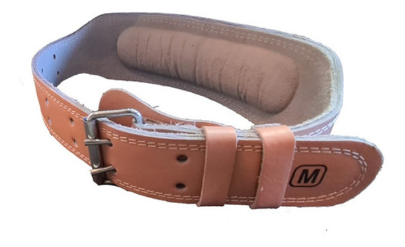 Cinturon Cinto Lumbar Discos Pesas Cuero Reforzado Tws 1