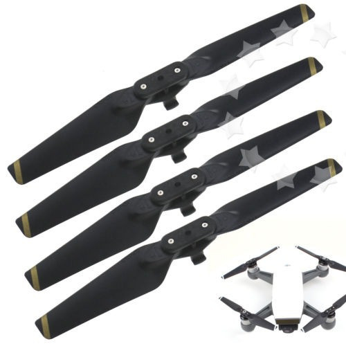 4 Hélices Cw Ccw Plegamiento Rápido Bloqueo Cuchillas Apoyos 0