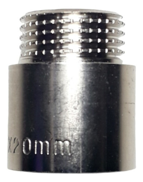 Prolongacion De Bronce Cromado 2 Cm 0