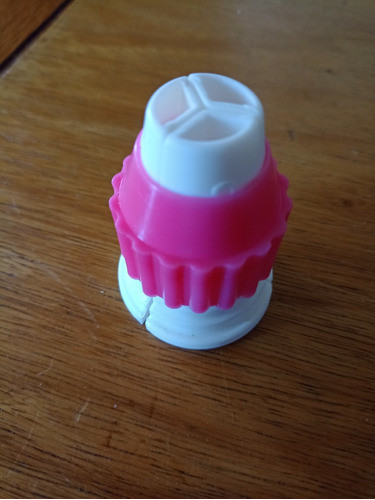 Pico Decoración Tortas Cupla Tricolor Repostería Adaptador 0