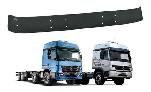 Tapa Sol Acrílico Mercedes Benz Atego Teto Alto - 9738110510 0