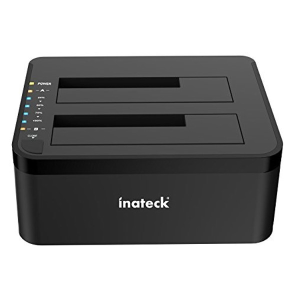 Inateck Usb 3.0 A Sata Dual-bay Usb 3.0 Estación De Acoplami 1