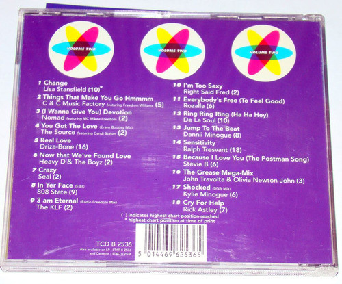 The Greatest Hits Of 91 Vol 2 Lisa Stansfield Nomad Cd Kktus 1