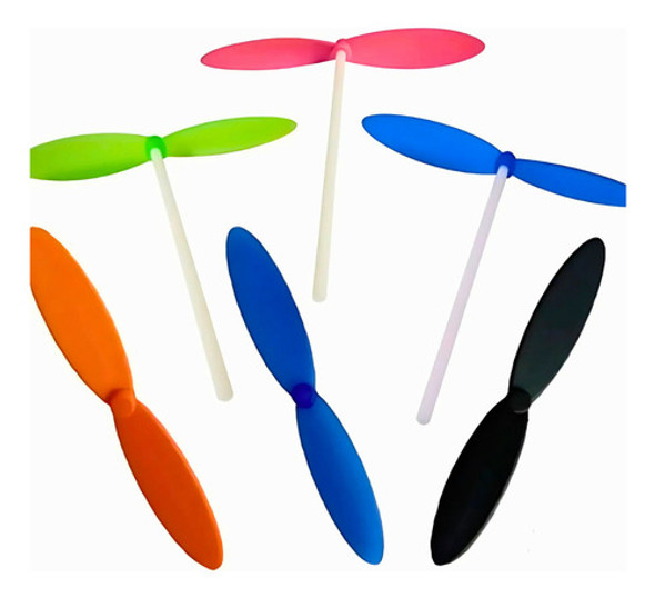 Kit C/ 50 Giro Hélice Mini Brinquedo Lembrancinha Festa 0