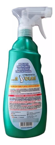 Repelente Ahuyenta Palomas Murciélagos 500ml Aplic. Directa 1