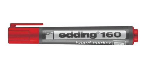 Kit Marcadores P/ Pizarra Blanca Edding 160 Caja X10 Rojo 0