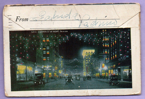 0099_lote De 20 Tarjetas Postales De Denver E.e.u.u. 1