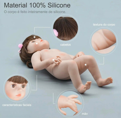 Muñecas Bebé Reborn Original Con Accesorios 100% Silicona 1