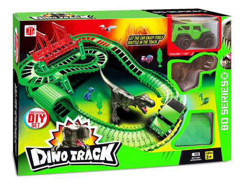 Pista Dino Track Autos Juego 0