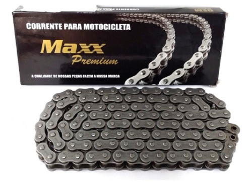 Corrente Maxx Sem Retentor Honda Cg 150 Fan 428h 118 Elos 0