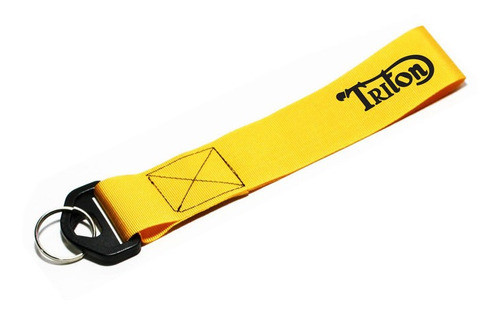 Llavero Cinta Motos 054 - Amarillo - Triton 0