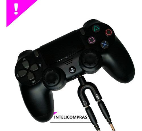 Adaptador Splitter Auricular/mic Mini Plug Para Ps4/pc/xbox 1