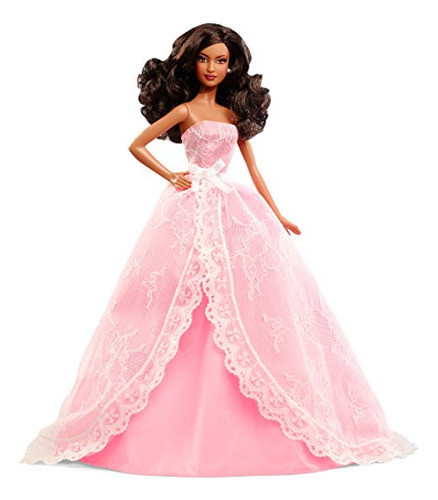 Desejos De Aniversário Da Boneca Barbie Afro-americana 2015 1