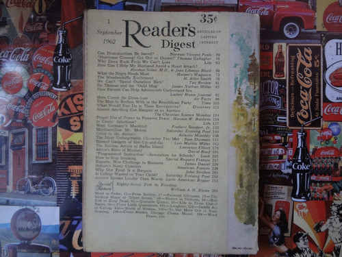 Readers Digest Sept 1962 - 40 Anniversary Year 1