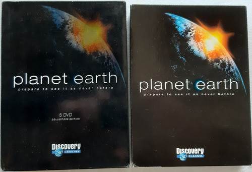 Frt Grátis Planet Earth Discovery Channel 5dvds Imp Inglês 0