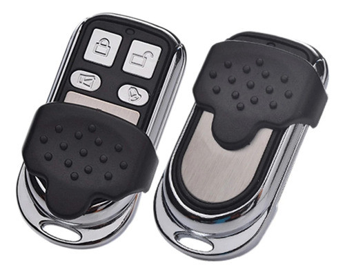Control Remoto Metalico 4 Canales Rolling Code Alarma Porton 0