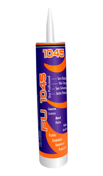 Adesivo Cola Pu Calhas E Rufos Branco - Pu1045 400g 0