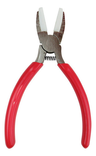 Pinza Plana Con Puntas Nylon Para Armar Bijou Artesanias 0