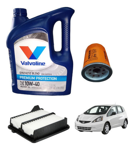 Kit Aceite Y Filtros Honda Fit 1.5 Del 2009 A 2016 0