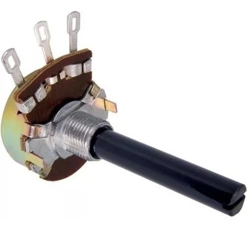 Kit-10 Potenciometro 1m Linear Sem Chave 23mm Promoção 1
