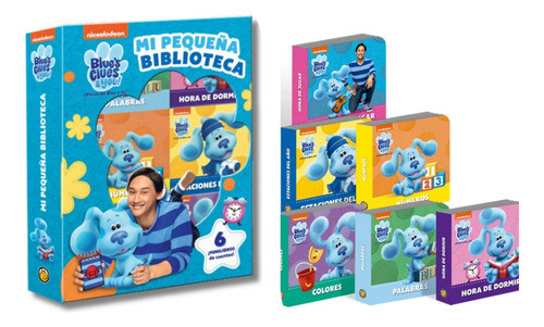 Lote X 6 Mini Libros Infantiles Blue´s Clues - Nickelodeon 0