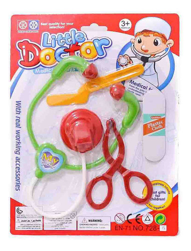 Set De Doctor Juguete Niños X3 Unid Mayorista 0