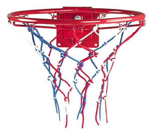 Aro De Basket Nº 7 Reforzado Con Red Y Resorte + Pelota Nª5 1