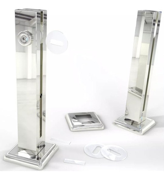 Torre De 40cm Aceros Inoxidable 0