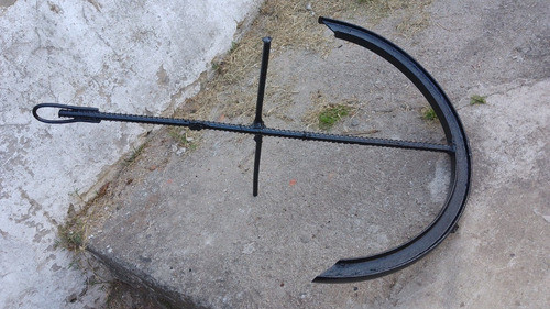 Ancla Artesanal En Excelente E Impecable Estado 1