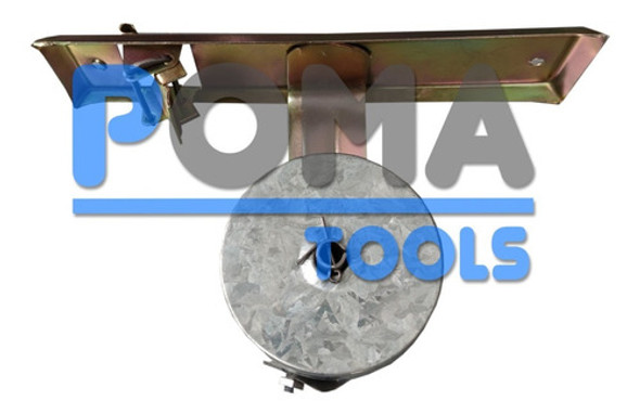 Enrollador Cinta Persiana Cortina Ventana X 4mts Zincado Frr 0