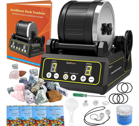 Kit De Pulido De Rocas Profesional Con Capacidad De 11 Kg 0